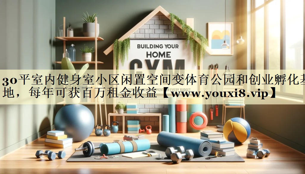 30平室內(nèi)健身室小區(qū)閑置空間變體育公園和創(chuàng)業(yè)孵化基地，每年可獲百萬租金收益